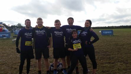Team Silven completing Rough Runner Challenge