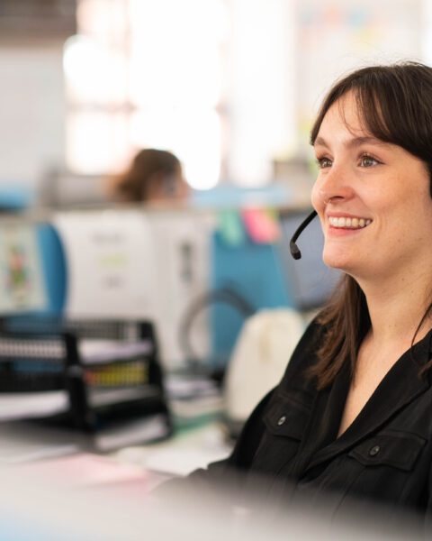 Woman Working at a Food Recruitment specialists' office